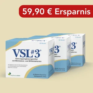 VSL#3® - 450 Milliarden Bakterien - 3er-Vorteilsset: 3 x 30 Sachets