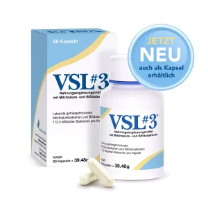 VSL#3® Kapseln – Hochdosierte Milchsäure- und Bifidobakterien 