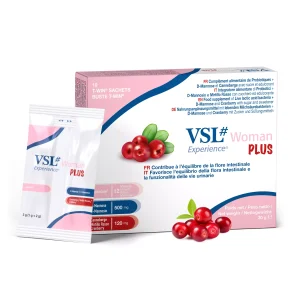 VSL#® Woman Plus – Milchsäurebakterien mit D-Mannose und Cranberry-Extrakt 